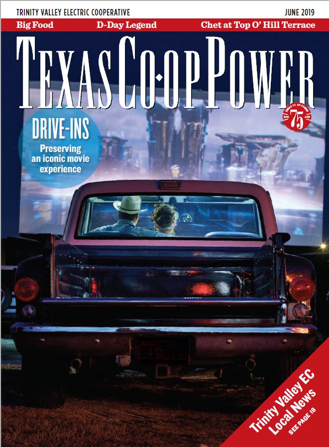 Cover Image, Texas Co-op Power Magazine June 2019 TVEC Edition